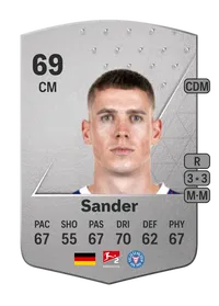 Philipp Sander Common 69 Overall Rating