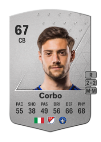 Gabriele Corbo Common 67 Overall Rating