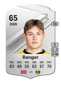 Lars Mogstad Ranger Rare 65 Overall Rating