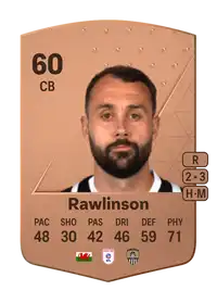 Connell Rawlinson Common 60 Overall Rating