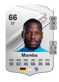 Streli Mamba Rare 66 Overall Rating