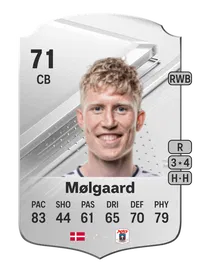 Tobias Mølgaard Rare 71 Overall Rating