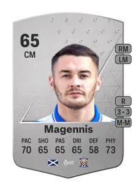 Kyle Magennis Common 65 Overall Rating