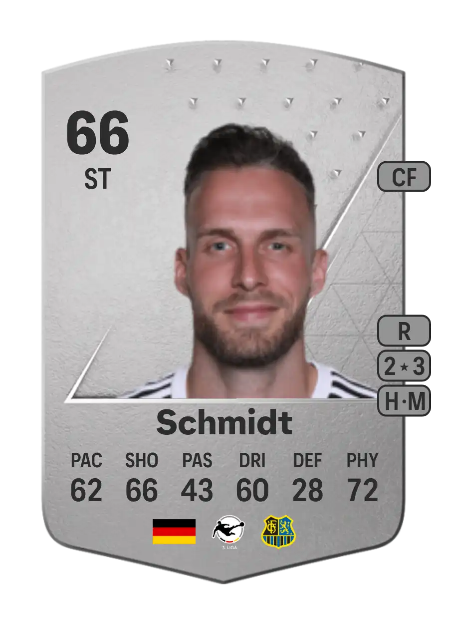 Patrick Schmidt Common 66 Overall Rating