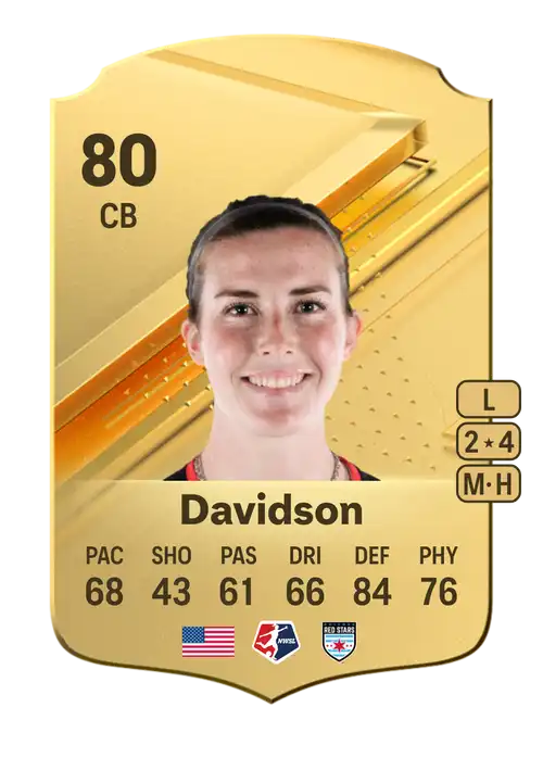 EA FC 24 Tierna Davidson 80