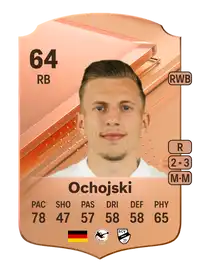 Nico Ochojski Rare 64 Overall Rating