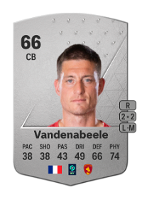 Éric Vandenabeele Common 66 Overall Rating