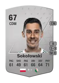 Patryk Sokołowski Common 67 Overall Rating