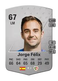 Jorge Félix Common 67 Overall Rating