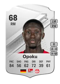 Aaron Opoku Rare 68 Overall Rating