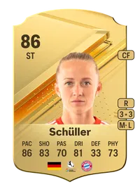 Lea Schüller Rare 86 Overall Rating