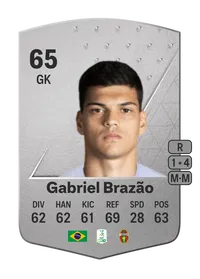 Gabriel Brazão Common 65 Overall Rating