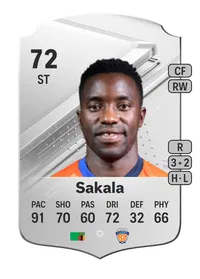 Fashion Sakala Rare 72 Overall Rating