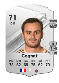 Timothé Cognat Rare 71 Overall Rating