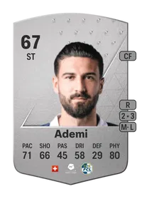 Kemal Ademi Common 67 Overall Rating