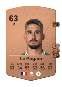 William Le Pogam Common 63 Overall Rating