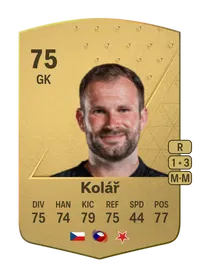 Ondřej Kolář Common 75 Overall Rating