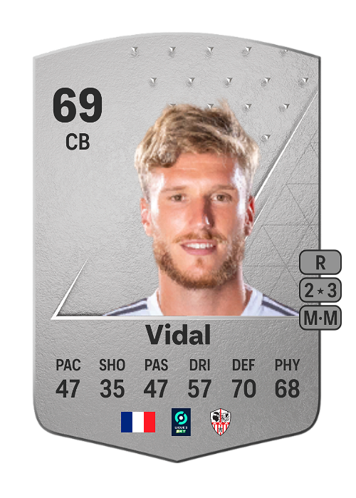 EA FC 24 Clément Vidal 69