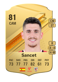 Sancet Rare 81 Overall Rating