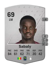 Cheikh Sabaly Common 69 Overall Rating