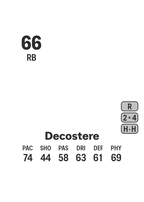 EA FC 24 Robbe Decostere 66