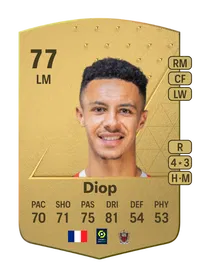 Sofiane Diop Common 77 Overall Rating