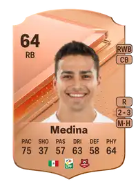 Paolo Medina Rare 64 Overall Rating