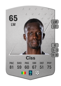 Amadou Ciss Common 65 Overall Rating