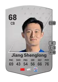 Jiang Shenglong Common 68 Overall Rating