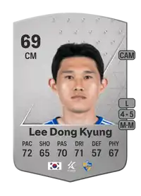 Lee Dong Kyung Common 69 Overall Rating