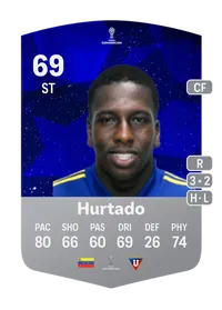 Jan Hurtado CONMEBOL Sudamericana 69 Overall Rating