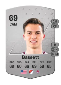 Cole Bassett Common 69 Overall Rating