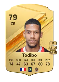 Jean-Clair Todibo Rare 79 Overall Rating