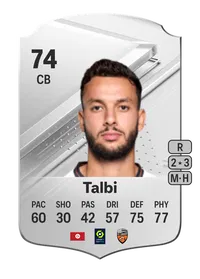 Montassar Talbi Rare 74 Overall Rating