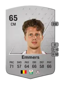 Xian Emmers Common 65 Overall Rating