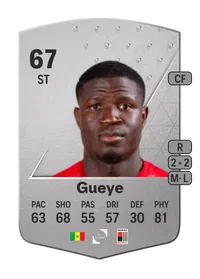 Makhtar Gueye Common 67 Overall Rating