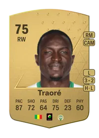 Adama Traoré Common 75 Overall Rating