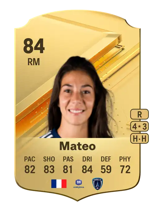 EA FC 24 Clara Mateo 84