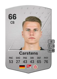 Florian Carstens Common 66 Overall Rating