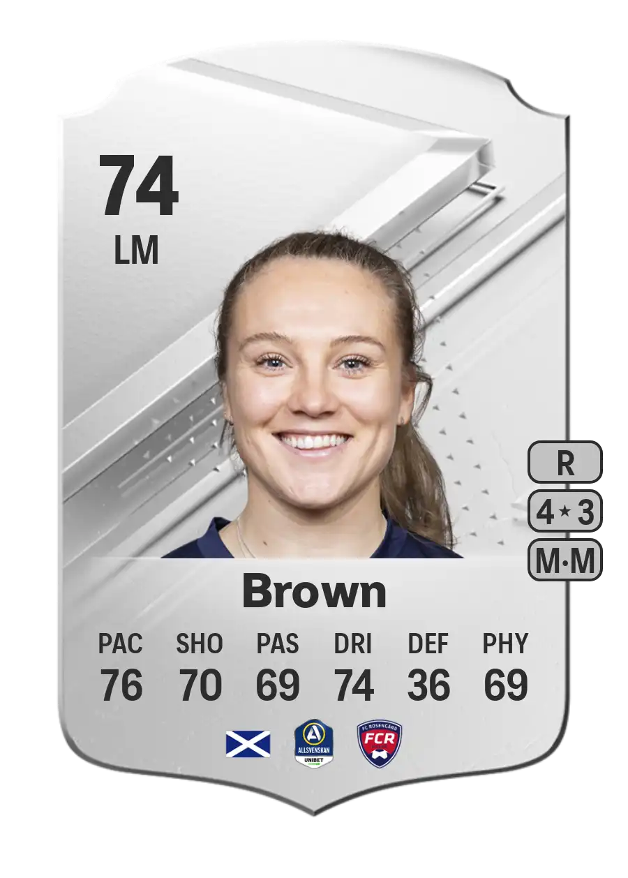 EA FC 24 Fiona Brown 74