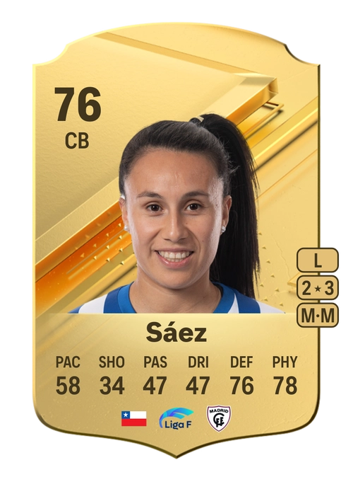 EA FC 24 Camila Sáez 76