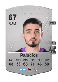 Matías Palacios Common 67 Overall Rating