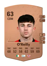 Adam O'Reilly Common 63 Overall Rating