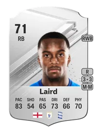 Ethan Laird Rare 71 Overall Rating