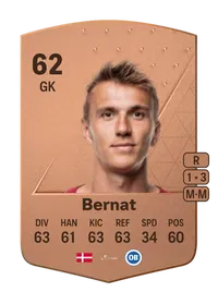 Hans Christian Bernat Common 62 Overall Rating