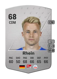 Simon Rhein Common 68 Overall Rating