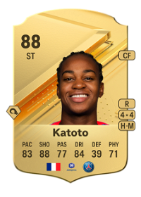 Katoto Rare 88 Overall Rating