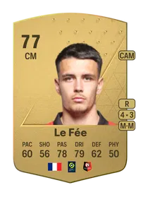 Enzo Le Fée Common 77 Overall Rating