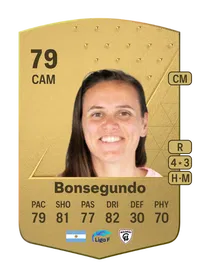 Florencia Bonsegundo Common 79 Overall Rating