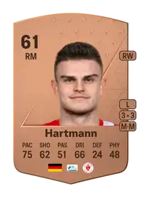 Fabrice Hartmann Common 61 Overall Rating